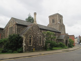 photo of St Edmund Fishergate's Church burial ground