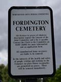 Fordington Cemetery, Dorchester